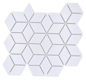 Mozaik pločica Würfel POV 04 (26,6 x 30,5 cm, Bijele boje, Mat)
