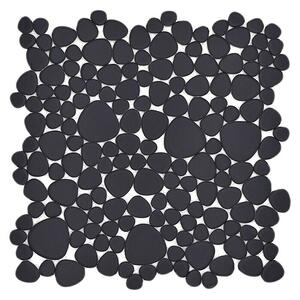 Mozaik pločica Kiesel Uni XKM 892N (27,5 x 27,5 cm, Crne boje, Mat)