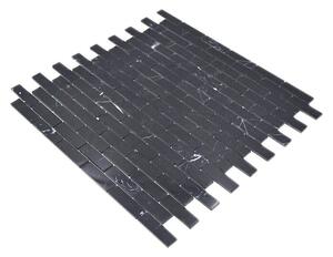 Samoljepljiva mozaik pločica SAM 4NM82 (30 x 30,5 cm, Crne boje, Sjaj)