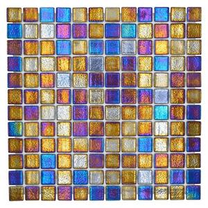 Mozaik pločica Quadrat Eco Shell Deep VP55256PUR (31,6 x 31,6 cm, Antracit, Sjaj)