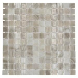 Mozaik pločica Quadrat Eco Seasalt VP56251PUR (31,6 x 31,6 cm, Antracit, Sjaj)