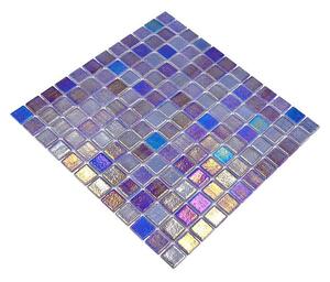 Mozaik pločica Quadrat Eco Shell Saphire VP55255PUR (31,6 x 31,6 cm, Antracit, Sjaj)