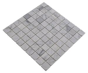 Mozaik pločica Quadrat MOS 32/2000 (30,5 x 30,5 cm, Sive boje, Mat)
