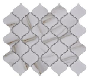 Mozaik pločica Florentiner Calacatta CIM CLP CT (24,5 x 29,3 cm, Bijela, Mat)