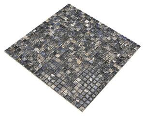 Mozaik pločica JAB 10MM28 dark (31,5 x 31,5 cm, Antracit/Plava, Sjaj)