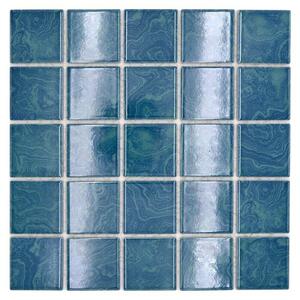 Mozaik pločica Quadrat Uni SD 601N (30,4 x 30,4 cm, Zelena, Sjaj)