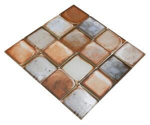 Mozaik pločica Quadrat Crystal Cementstyle XCM CS06 (29,8 x 29,8 cm, Bež, Sjaj)