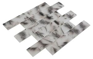 Mozaik pločica Rechteck Crystal XCM HL25 (29,8 x 29,8 cm, Crna, Mat)