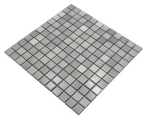 Mozaik pločica JAB 23F219 mix silver grey (29,7 x 29,7 cm, Sjaj)