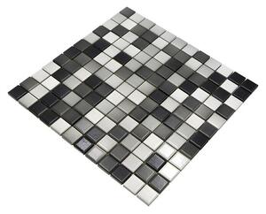 Mozaik pločica JAB 23F221 mix whitegrey (29,7 x 29,7 cm, Sjaj)