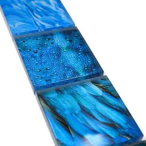 Bordura za pločice Wildlife YBO WL78 (29,8 x 4,8 cm, Sive boje, Sjaj)