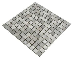Mozaik pločica JAB 23F220 mix warm grey (29,7 x 29,7 cm, Sjaj)