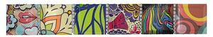 Bordura za pločice YBO POP (4,5 x 28,8 cm, Šarena, Sjaj)