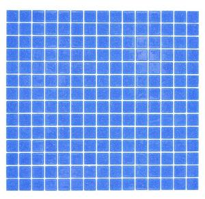 Mozaik pločica Quadrat Uni GM A 39P (D x Š: 32,7 x 30,5 cm, Plava, Sjaj)