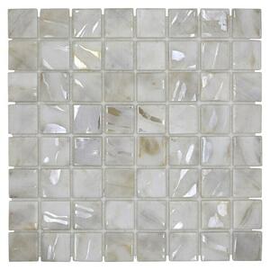 Mozaik pločica Quadrat Eco VP71380PUR (31,6 x 31,6 cm, Staklo, Bež, Sjaj)