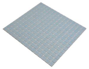 Mozaik pločica Quadrat Uni GM A 33P (D x Š: 32,7 x 30,5 cm, Svijetloplava, Sjaj)