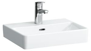 Laufen Nasadni umivaonik PRO S (D x Š: 45 x 34 cm, Rupa za slavinu: Sredina, S preljevom, Bijela)