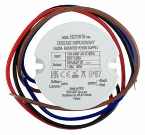 Napajanje za kutiju fi60 1,25A 30W 24V IP67 50x22