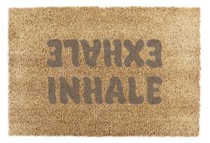 Otirač od kokosovih vlakana 60x90 cm Inhale Exhale – Artsy Doormats