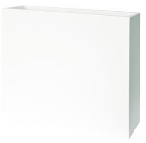 Žardinjera Dolomite 80 x 25 x h70 cm BIJELA boja - Bijela - 71 - 90 cm - Umjetna masa - DA