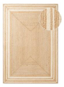 Krem/u prirodnoj boji obostrani/ručno rađen juten tepih 120x170 cm Jutta – Hanse Home