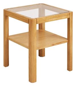 Pomoćni stol sa staklenom pločom stola 40x40 cm Lourmarin – House Nordic