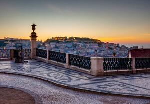 Fotografija Lisbon at dawn, Jorg Greuel