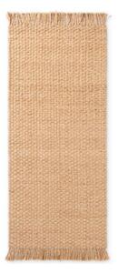 Obostrana/ručno rađena jutena staza u prirodnoj boji 80x300 cm Fjord – Hanse Home