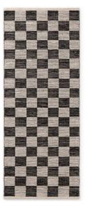 Crna/krem obostrana/ručno rađena staza od mješavine jute 80x200 cm Rex – Hanse Home