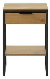 Pomoćni stol u dekoru hrasta 30x40 cm Cesura – Unique Furniture