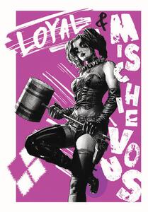 Umjetnički plakat Batman - Harley Quinn, (26.7 x 40 cm)