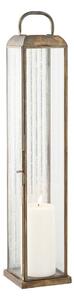 Metalna/staklena lanterna (visina 60 cm) Herslev – House Nordic
