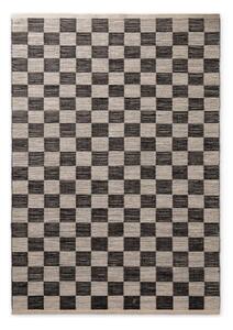 Crni/krem obostrani/ručno rađen tepih od mješavine jute 120x170 cm Rex – Hanse Home