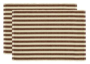 Podmetač 2 kom od mješavine jute 33x48 cm Statement Stripe – Södahl