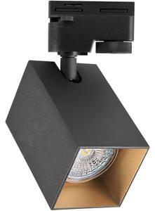 Reflektorska svjetiljka za tračni sustav SQUARE 1xGU10/10W/230V crna