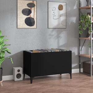 VidaXL Ormarić za ploče crni 74,5 x 38 x 48 cm od konstruiranog drva