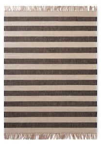 Crni/krem obostrani/ručno rađen juten tepih 120x170 cm Playa – Hanse Home