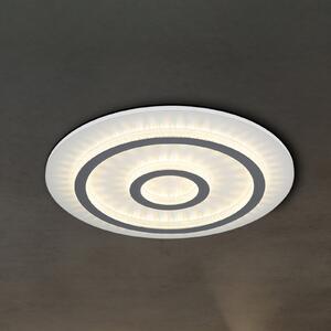 Globo LED stropna svjetiljka Jayden, bijela/antracit, CCT, prigušiva, prigušiva, Bijela, Dnevni boravak/blagovaonica, Metal