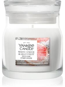 Yankee Candle White Spruce & Grapefruit mirisna svijeća Signature 110 g