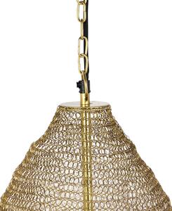 Orijentalna viseća lampa zlatna 25 cm - Nidum