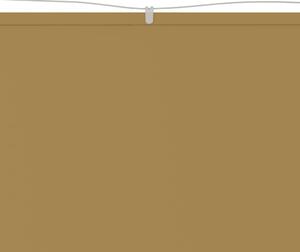 VidaXL Okomita tenda bež 140 x 270 cm od tkanine Oxford
