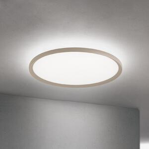 ORION LED stropna svjetiljka Kant, Ø 60 cm kaki, CCT metal/plastika, prigušiva, Zelena, Dnevni boravak/blagovaonica, Aluminij