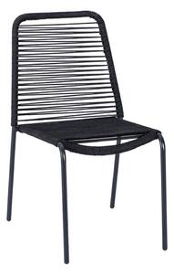 Set od 4 crne Kai blagovaonske stolice i Thor prirodnog stola - Bonami Essentials