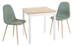 Set blagovaonskog stola Sydney i dvije blagovaonske stolice Lissa - Bonami Essentials