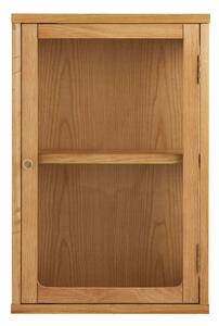 Viseća vitrina u prirodnoj boji 40x60x20 cm Zamora – House Nordic