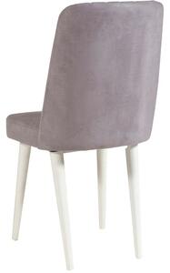 Woody Fashion Set stola i stolica (5 komada), Vina 0701 - 4 - White, Grey