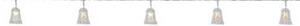 Lanac LED lampica Markslöjd Bell, 10 lampica, duljina 210 cm