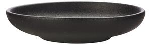 Crna keramička posuda za okrugli umak Maxwell & Williams Caviar, ø 10 cm