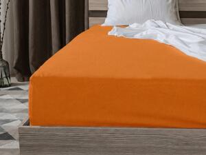 Jersey plahta HIGHFIT narančasta 180 x 200 cm
