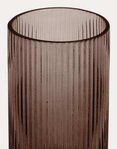 Smeđa staklena vaza PT LIVING Allure, visina 20 cm